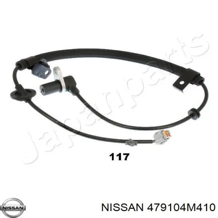 Датчик АБС (ABS) передний правый 479104M410 Nissan