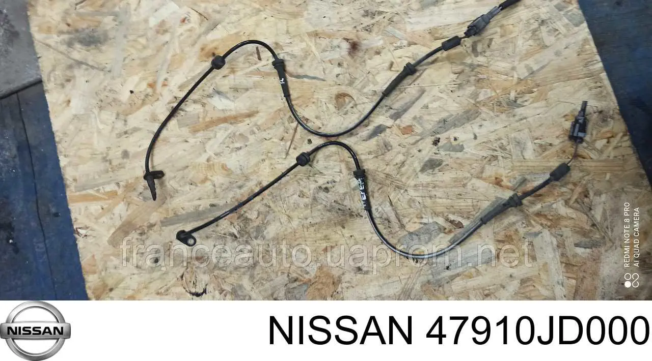 47910JD000 Nissan датчик абс (abs передний)
