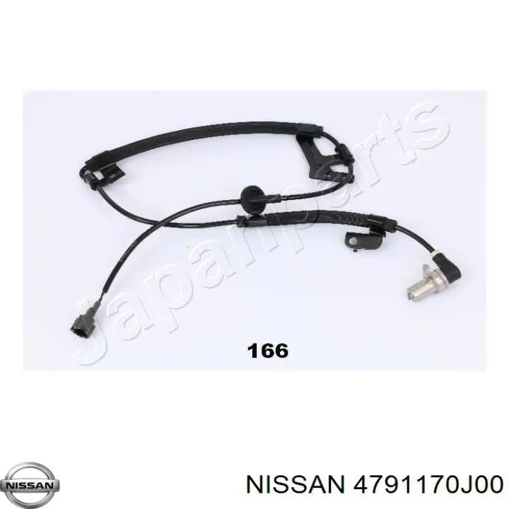 Sensor ABS dianteiro esquerdo para Nissan Primera (P10)