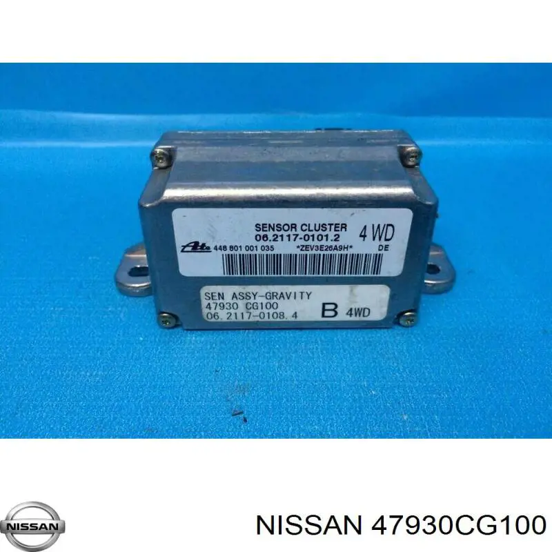 Датчик поперечного ускорения (ESP) Nissan/Infiniti 47930CG100 цена, от 10.21 USD
