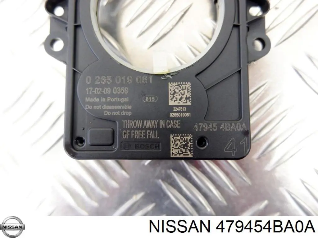 479454BA0A Nissan sensor do ângulo de viragem do volante de direção