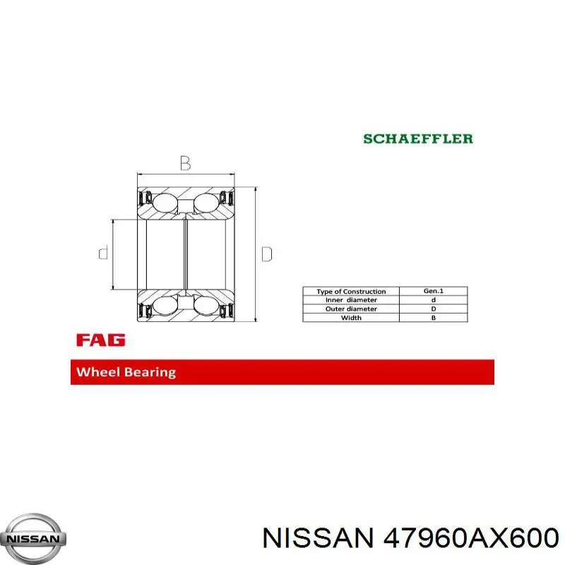 Кольцо АБС (ABS) 47960AX600 Nissan/Infiniti