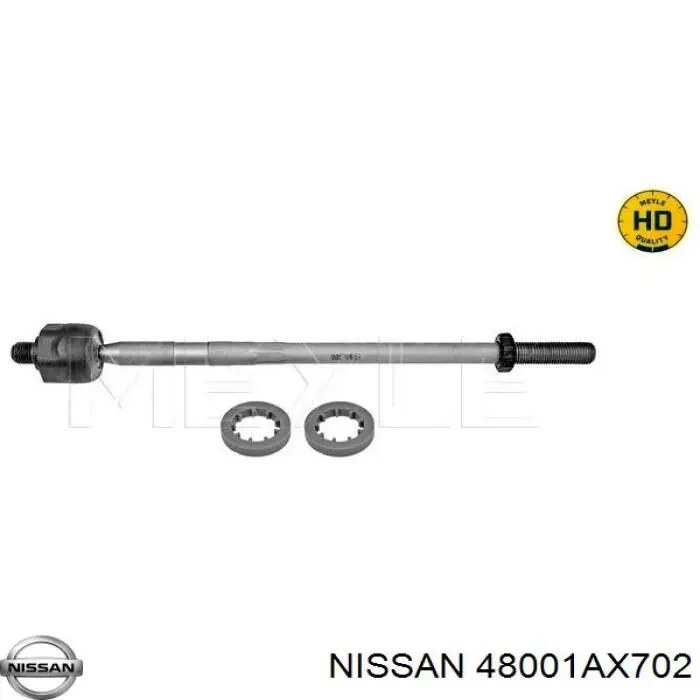 48001AX702 Nissan cremalheira da direção