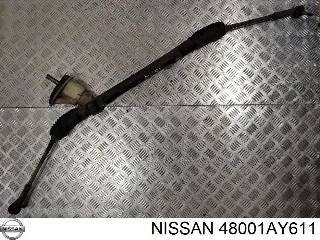 48001AY611 Nissan cremalheira da direção