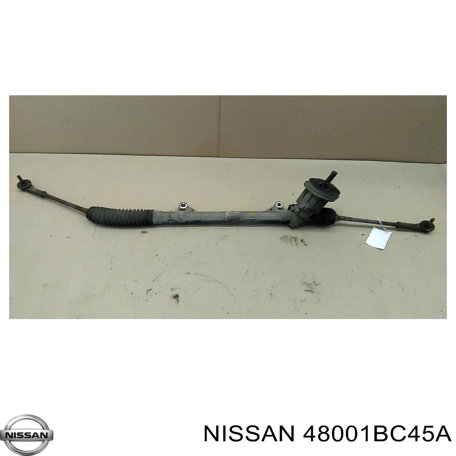 48001BC45A Nissan рулевая рейка
