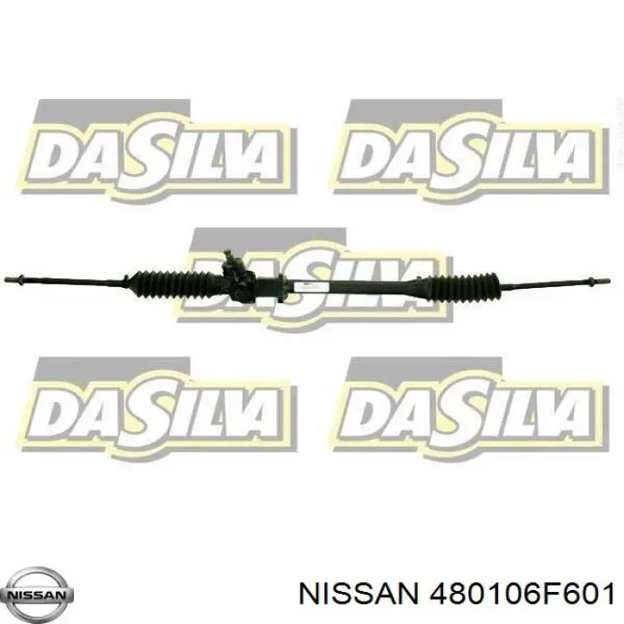 480106F601 Nissan cremalheira da direção