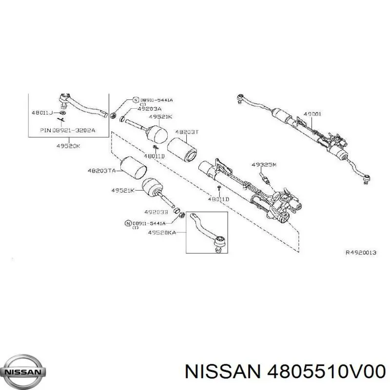  4805510V00 Nissan