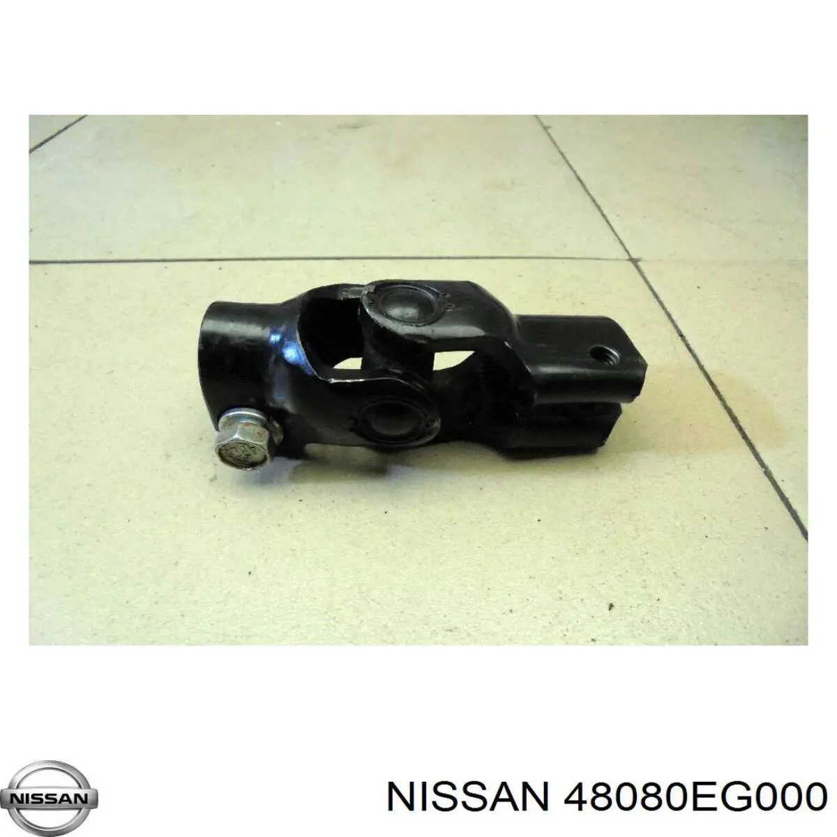 48080EG000 Nissan junta universal inferior da árvore da coluna de direção