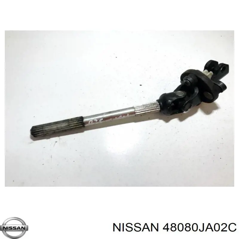 48080JA02C Nissan veio da coluna de direção inferior