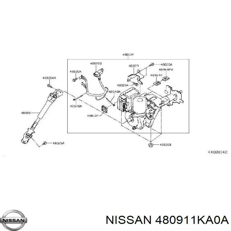 480911KA0A Nissan 