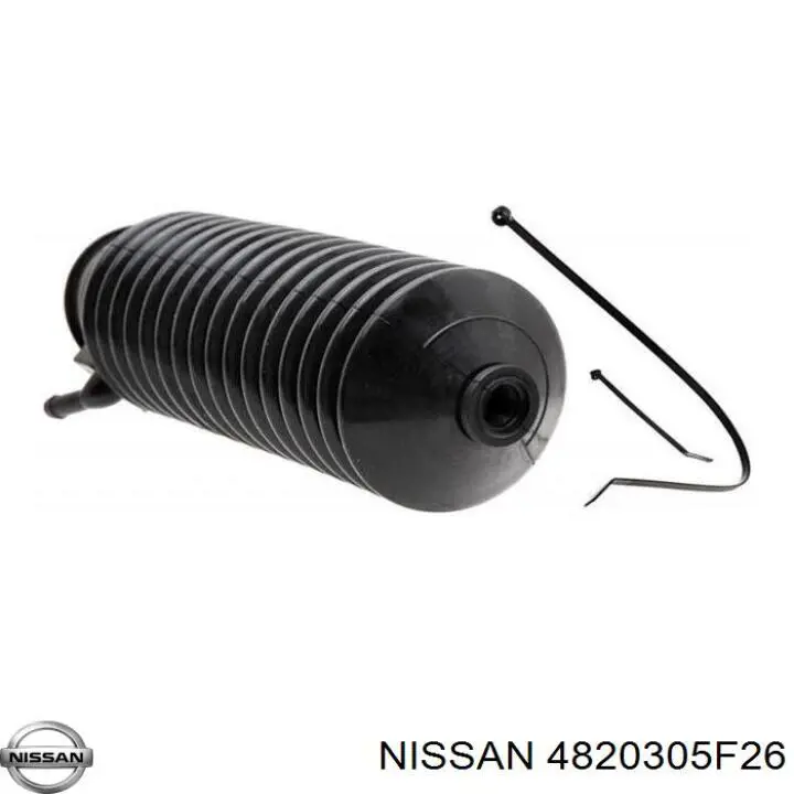 4820305F26 Nissan пыльник рулевого механизма (рейки правый)