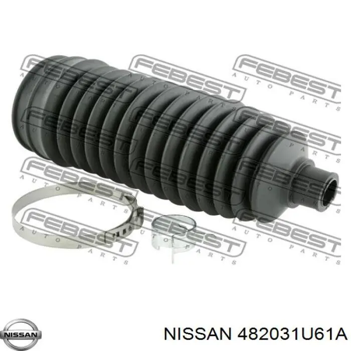 482031U61A Nissan пыльник рулевой рейки