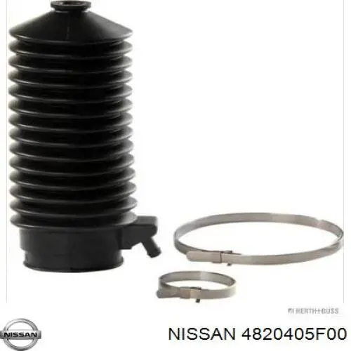 4820405F00 Nissan пыльник рулевого механизма (рейки правый)