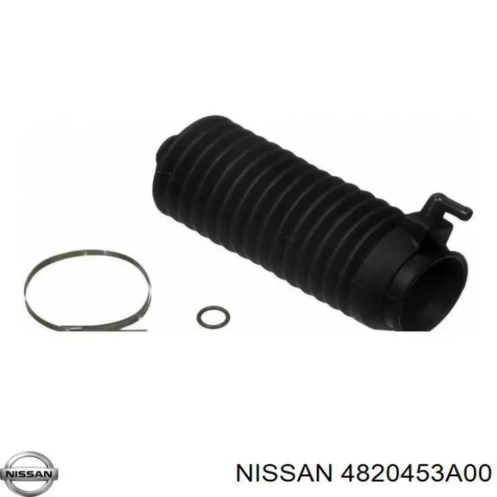 4820453A00 Nissan пыльник рулевого механизма (рейки левый)
