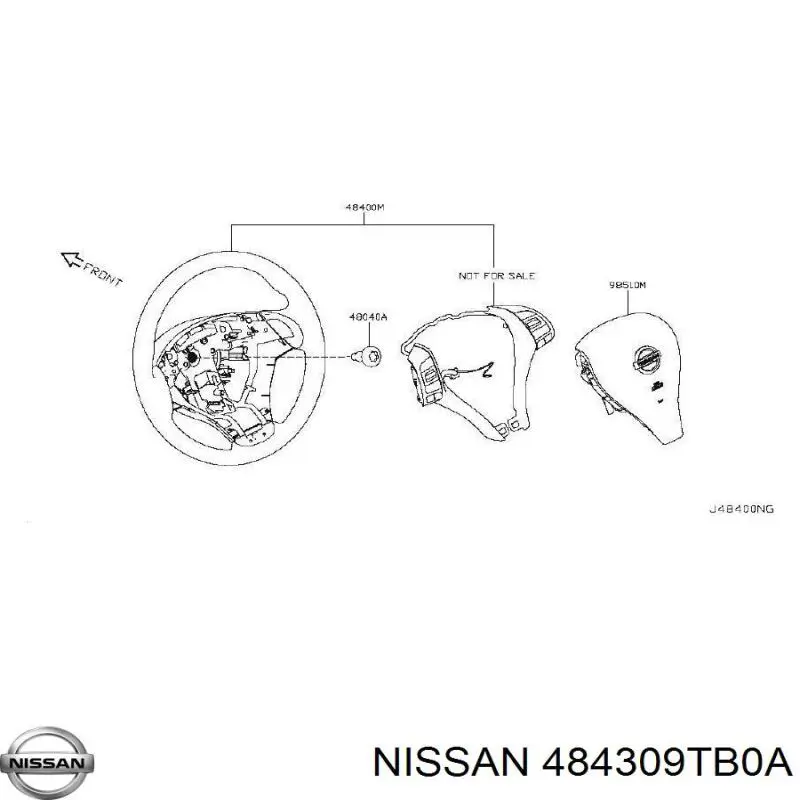  484309TB0A Nissan