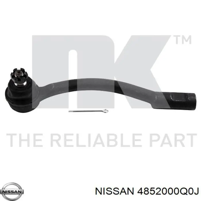 4852000Q0J Nissan наконечник рулевой тяги внешний