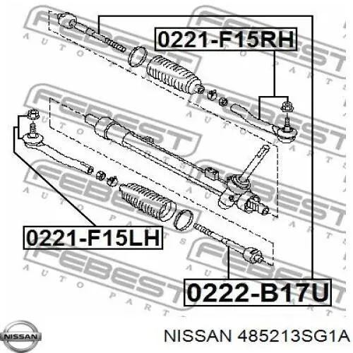 Рулевая тяга NISSAN 485213SG1A