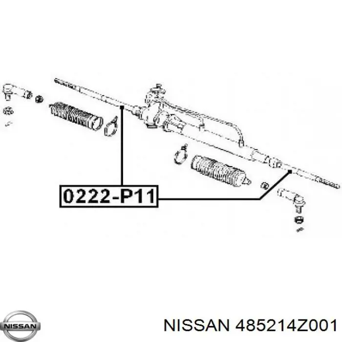 485214Z001 Nissan/Infiniti Тяги рулевые