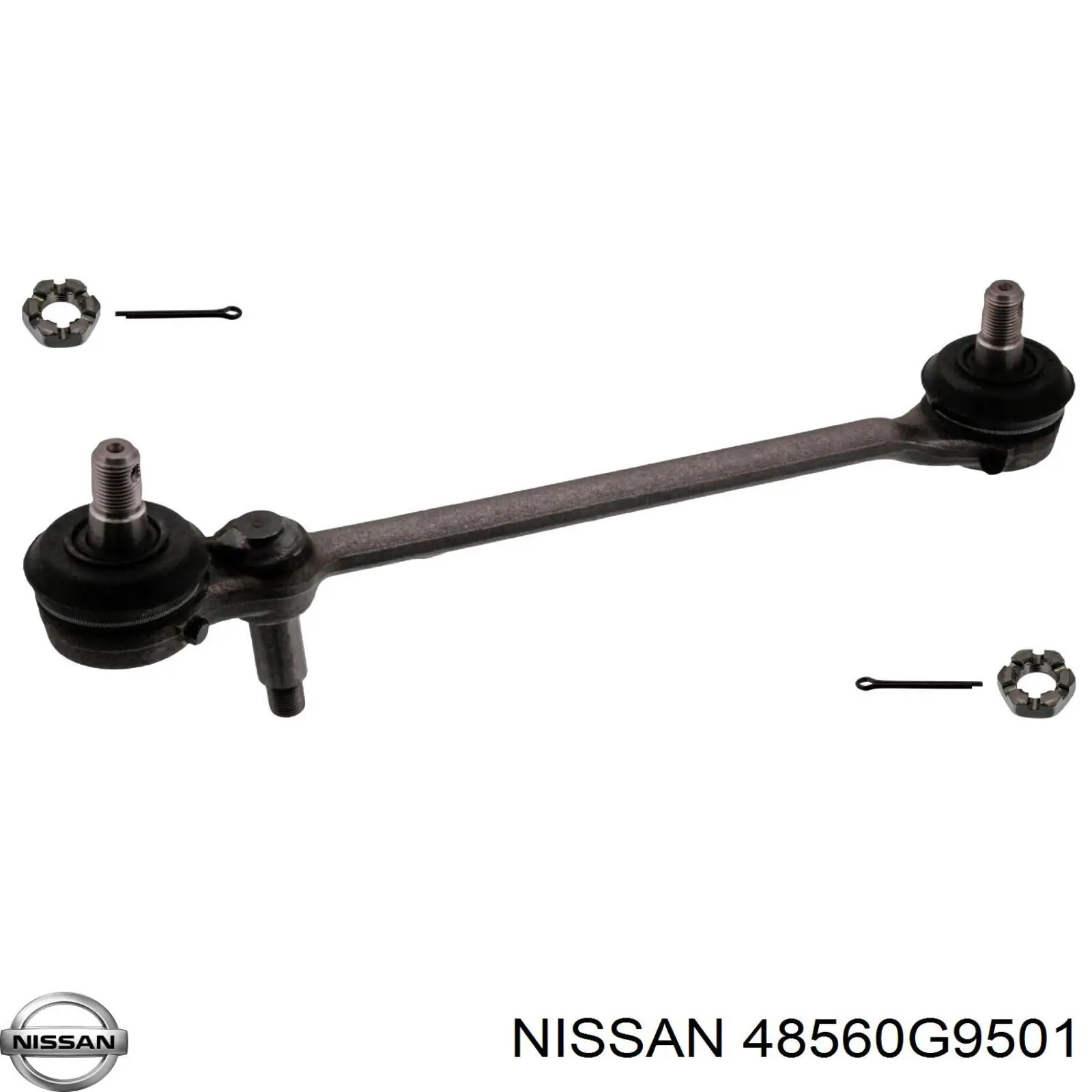 48560G9501 Nissan тяга рулевая центральная