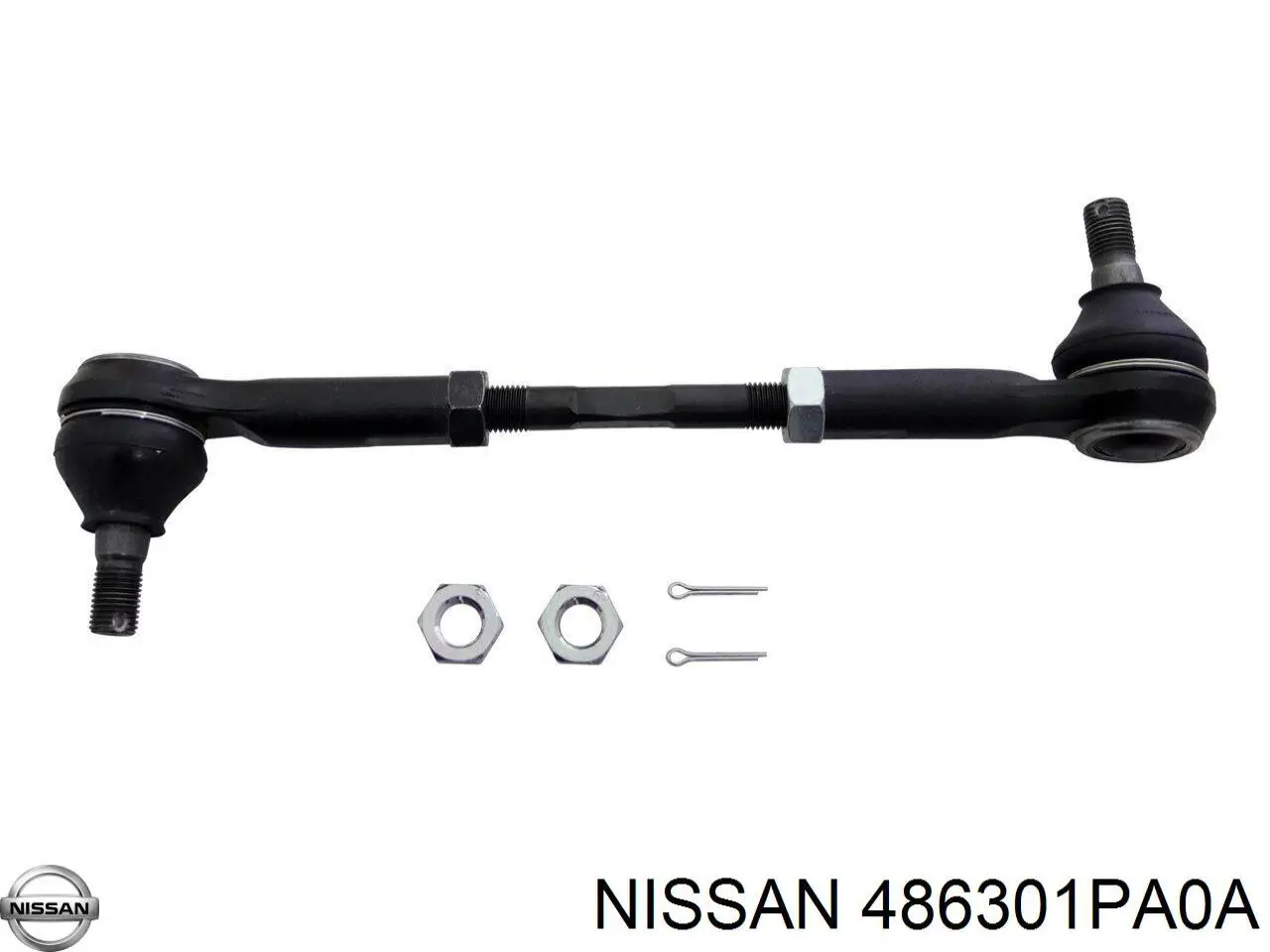 Тяга рулевая в сборе левая 486301PA0A Nissan/Infiniti