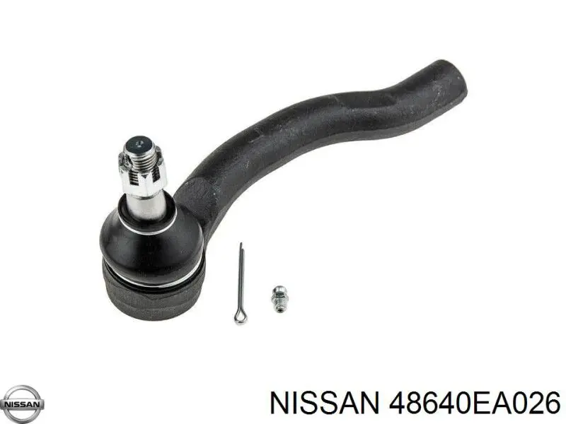 48640EA026 Nissan наконечник рулевой тяги внешний