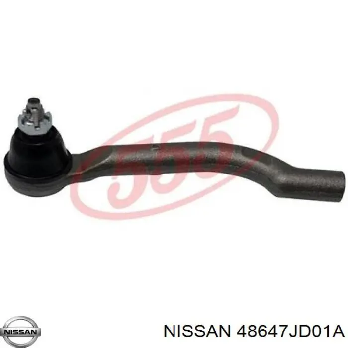 Ponta externa da barra de direção Nissan/Infiniti 48647JD01A