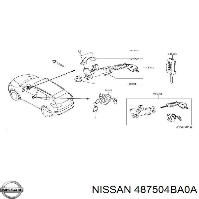 487504BA0A Nissan/Infiniti 