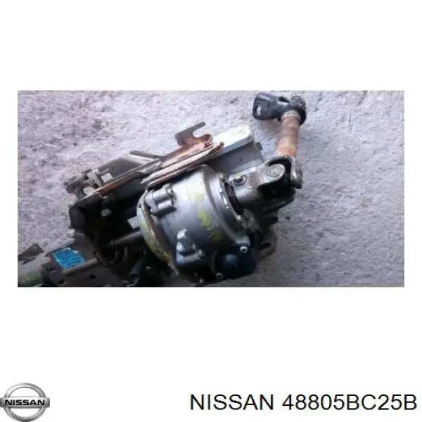 48805BC25B Nissan coluna da direção