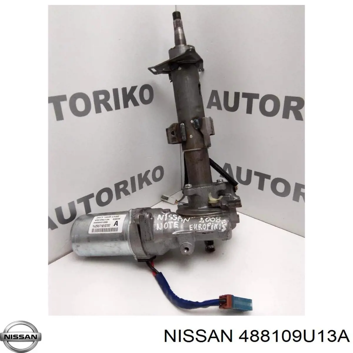 488109U13A Nissan coluna da direção