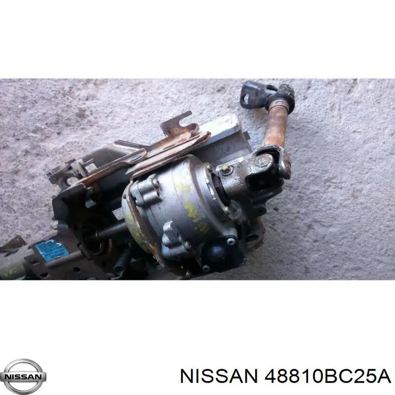 48810BC25A Nissan coluna da direção