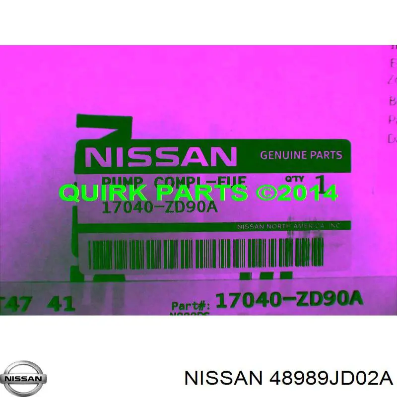 48989JD02B Nissan/Infiniti Чехол рулевой рейки правый