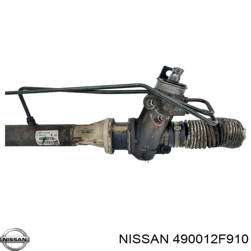 490012F910 Nissan рулевая рейка