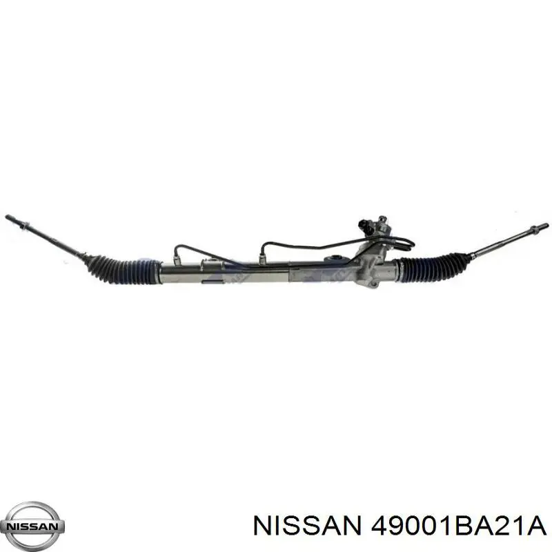 49001BA21A Nissan cremalheira da direção