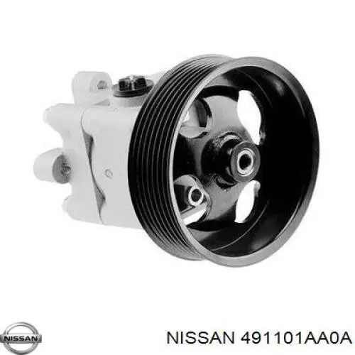 Насос гидроусилителя руля (ГУР) Nissan 491101AA0A