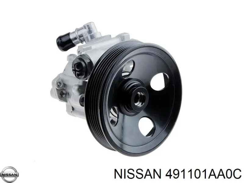 Насос гидроусилителя руля (ГУР) Nissan 491101AA0C