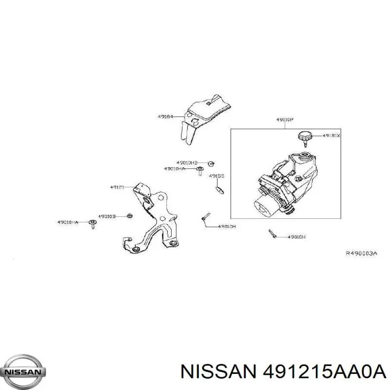 491215AA0A Nissan/Infiniti 