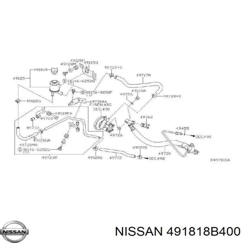  491818B400 Nissan