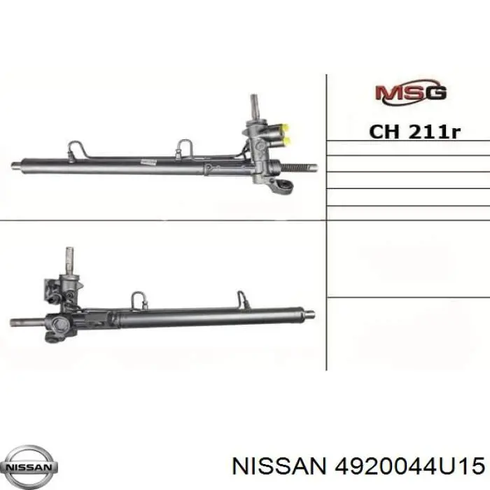 Купить 4920044U15 Nissan/Infiniti Рулевая рейка