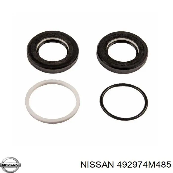 492974M485 Nissan ремкомплект рулевой рейки (механизма, (ком-кт уплотнений))