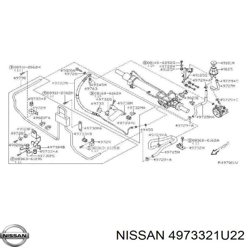 4973321U22 Nissan/Infiniti 