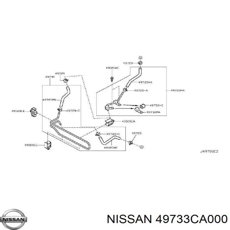 49733CA000 Nissan/Infiniti 