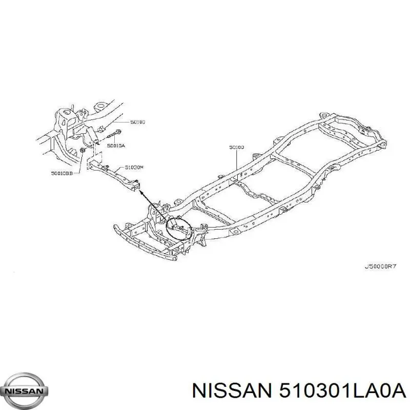 Купить 510301LA0A Nissan/Infiniti 