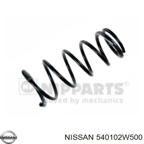 540102W500 Nissan/Infiniti Пружина передней подвески