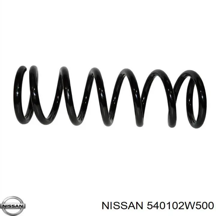 Пружина амортизатора передняя Nissan/Infiniti 540102W500 цена, от 65.35 USD