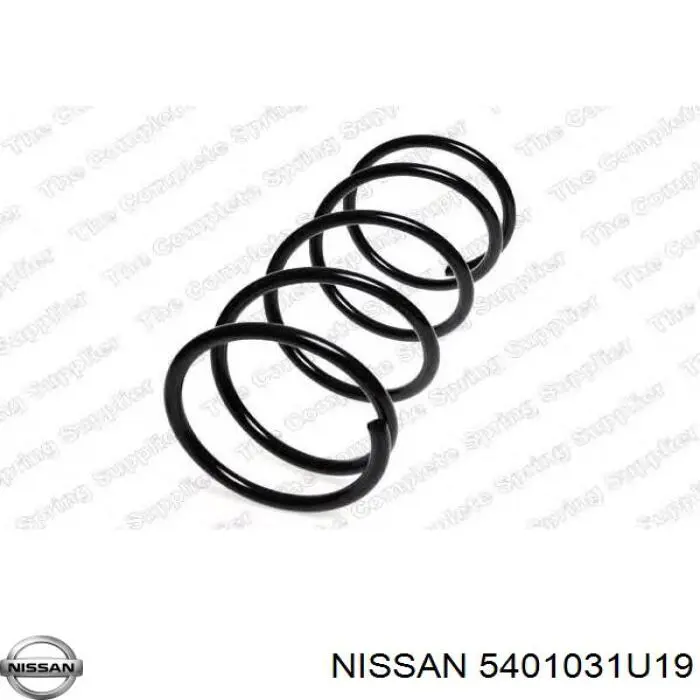 Передняя пружина 5401031U19 Nissan