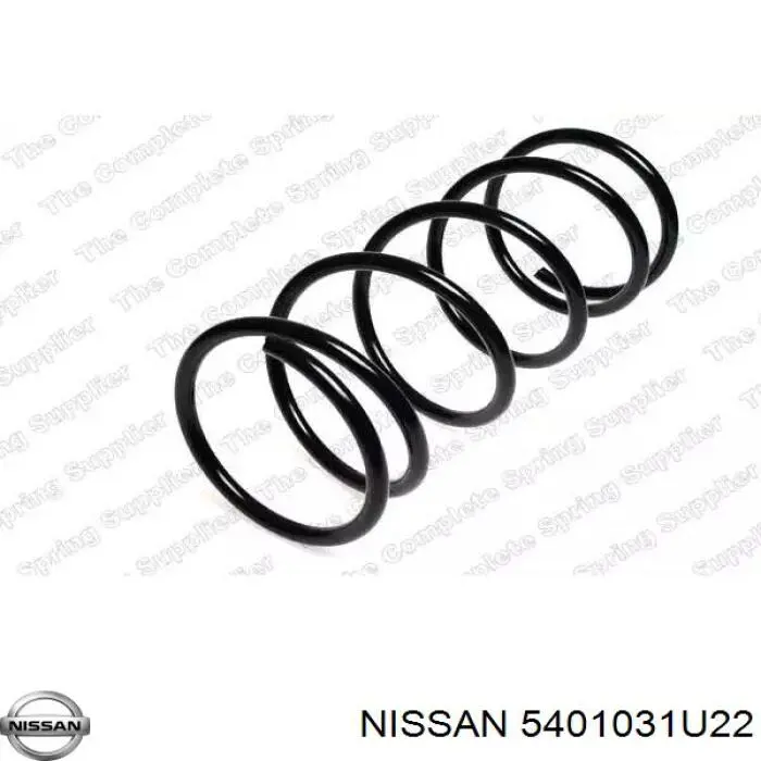 Купить 5401031U08 Nissan/Infiniti Пружина передняя левая
