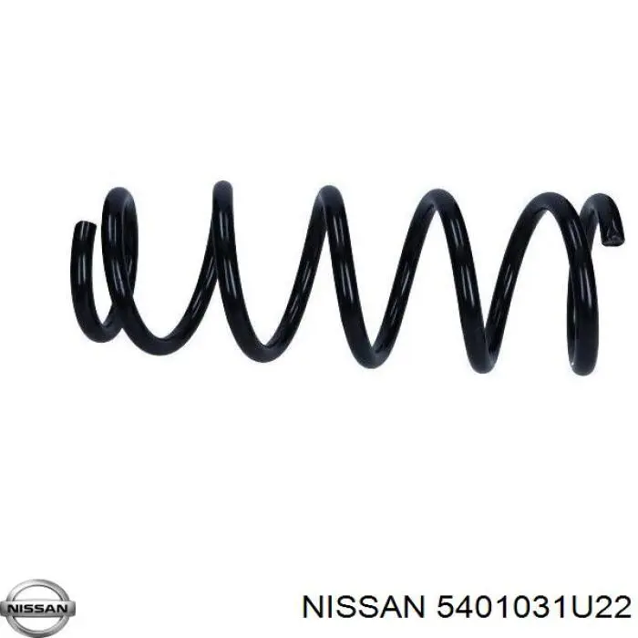 Пружина передняя левая Nissan/Infiniti 5401031U22 цена, от 50.68 USD