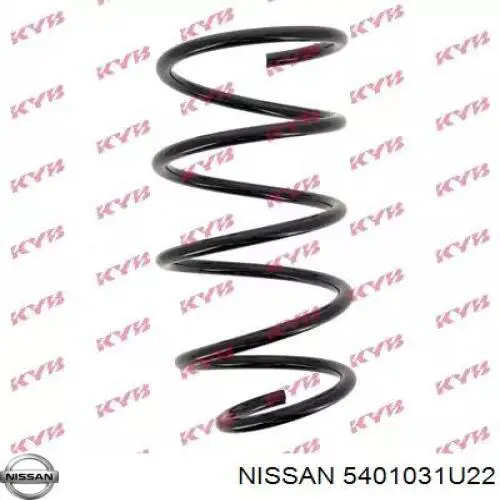 Купить 5401031U22 Nissan/Infiniti Пружина передняя левая