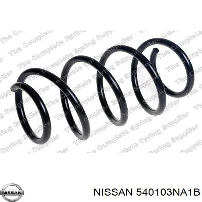 540103NA1B Nissan пружина передняя