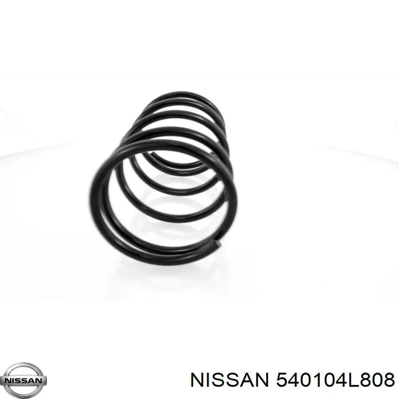 Пружина передняя, правая Nissan/Infiniti 540104L808